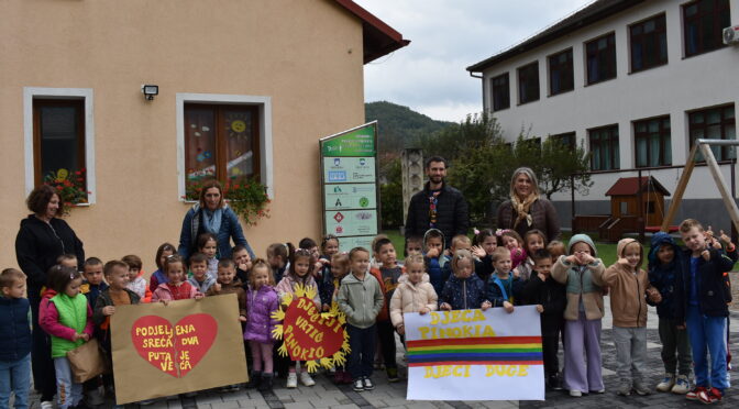 Posjeta djece i odgajatelja iz privatnog vrtića “Pinokio” i Gradskog vrtića Bihać